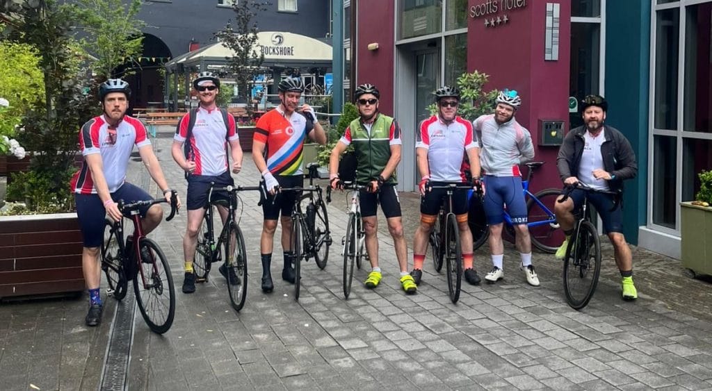 Ring of Kerry Charity Cycle Conack Team