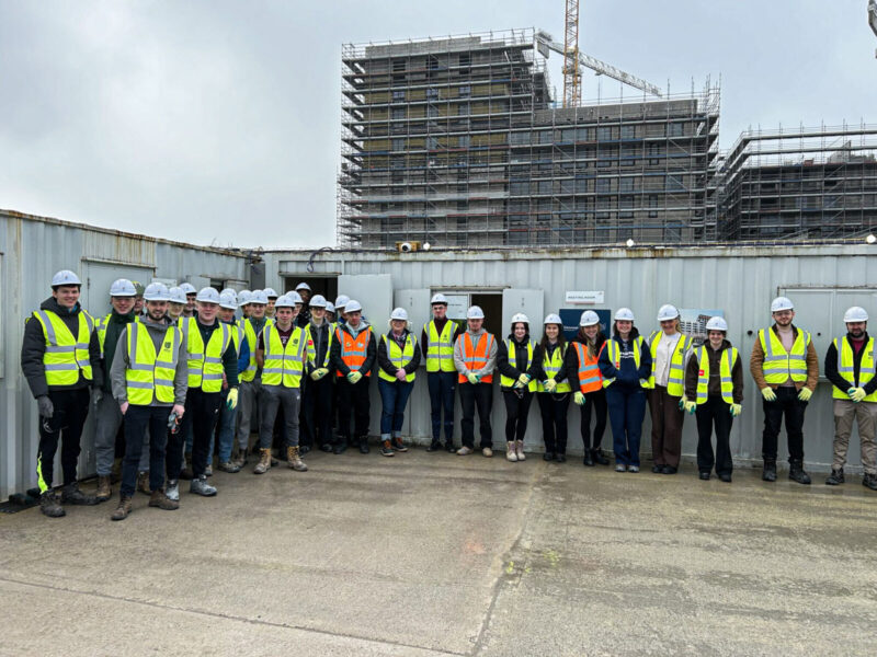 MTU Students Visit Conack’s Marina Depot Project in Cork