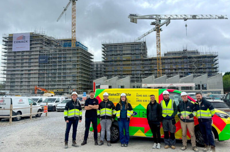 Mental Health Awareness Week construction site talk