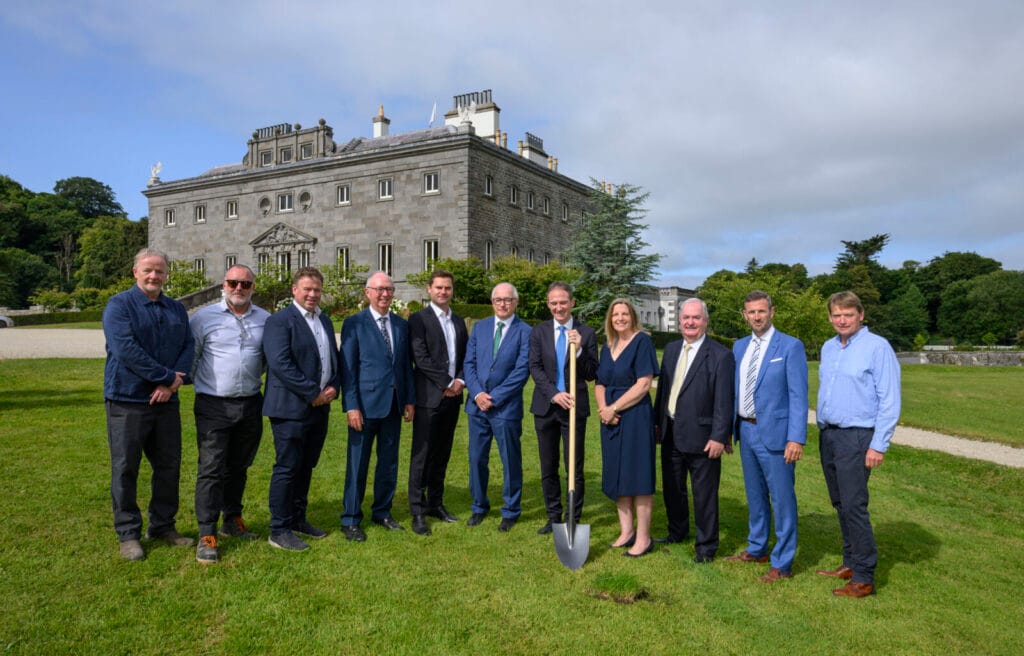 Westport House redevelopment sod-turning ceremony in County Mayo