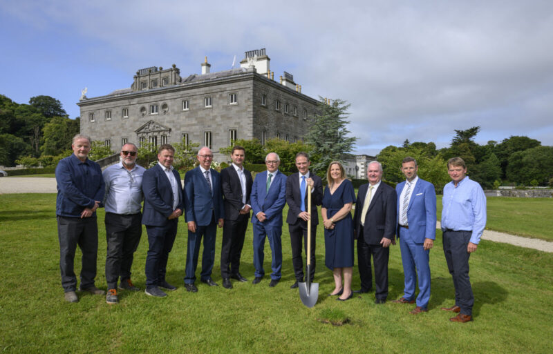 Westport House redevelopment sod-turning ceremony in County Mayo