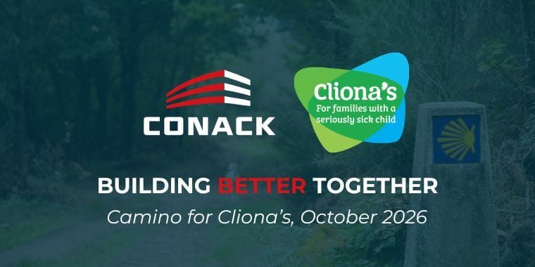 Team Conack fundraising for Cliona's Foundation Camino 2026